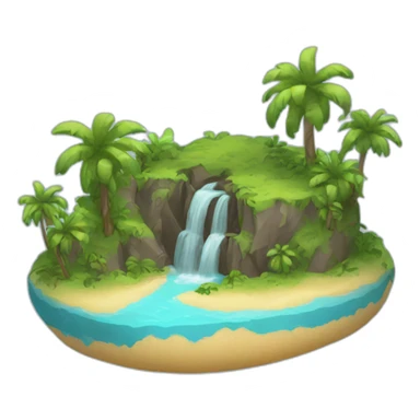 Île de pack sticker