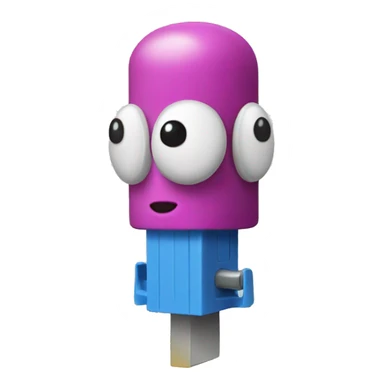 Pez enojado sticker