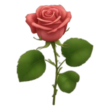 Rose giving  sticker