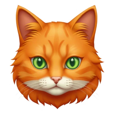 Thief orange cat sticker