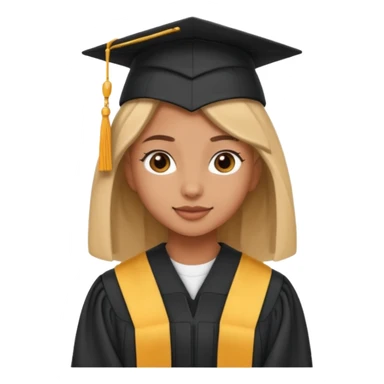 بنت حنطية متخرجة sticker