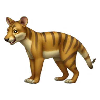 Tasmanian tiger  sticker