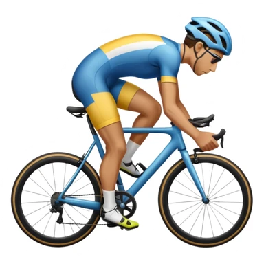 Велосипедист кланяется sticker