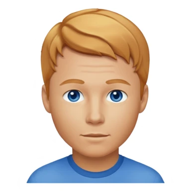 Brian Littrell with reddish blonde hair sticker