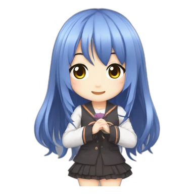 Izumi Konata CHibi sticker