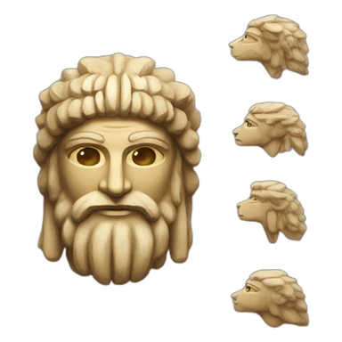 ancient-mesopotamian-god sticker