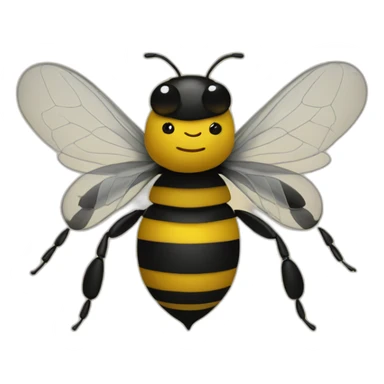 Big Bee with brendi sticker