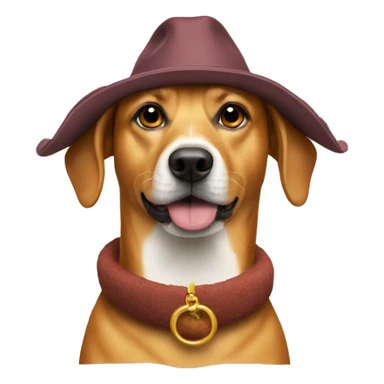 Sauage dog with duck hat sticker