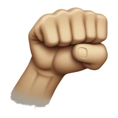 shaking fist at words sticker