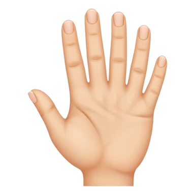 Hand fingering sticker