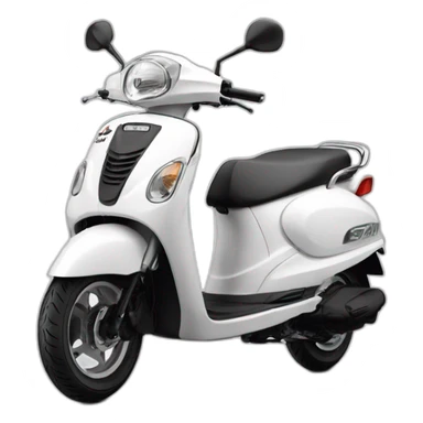 Suzuki access 125 scooter white Indian model  sticker