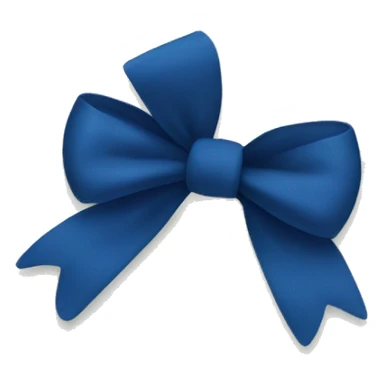  money with dark blue bow sticker
