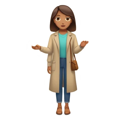 woman standing in front of a long road, looking forward with confidence—behind her, multiple closed doors symbolizing rejection, but one door ahead is glowing, representing the path forward. In her hand, she holds a small bright light, symbolizing her knowing—her guide. sticker