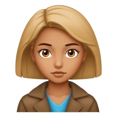 Girl with attitude  sticker