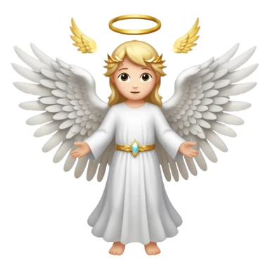 Biblically accurate Angel seraphim sticker