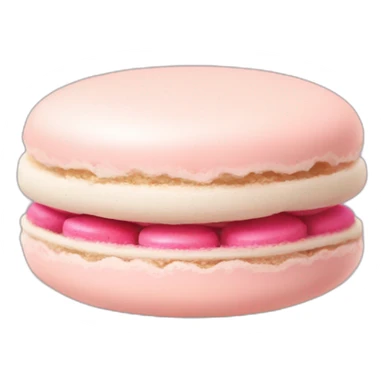 creamy kawaii macaron sticker