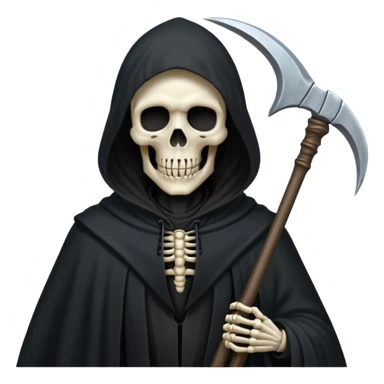Grim reaper sticker