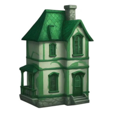 Slytherin house (in harry potter) logo  sticker