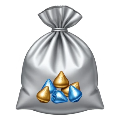 Bag of Hershey’s kisses sticker