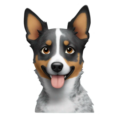 Blueheeler sticker