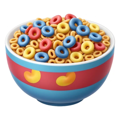 cereal froot loops sticker