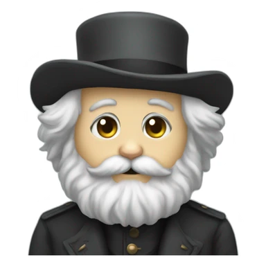 karl marx stroke a cat sticker