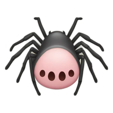 Spider cochon sticker