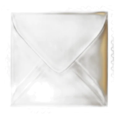 letter stamp sticker