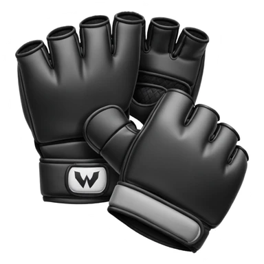 MMA glove sticker