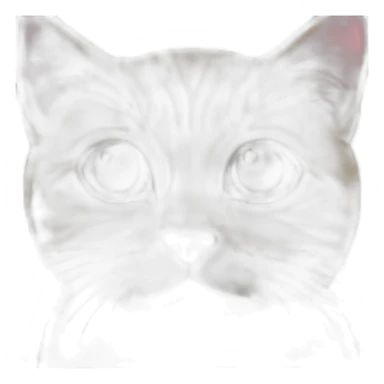 The kitten's awake sticker