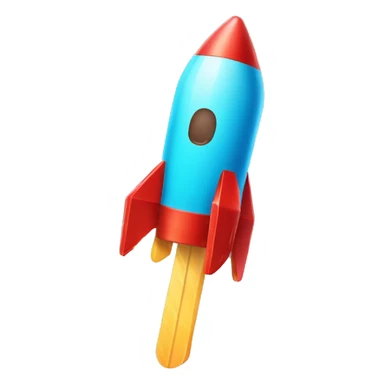 popsicle rocket sticker