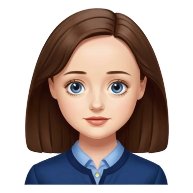 Alexis Bledel in Gilmore Girls sticker