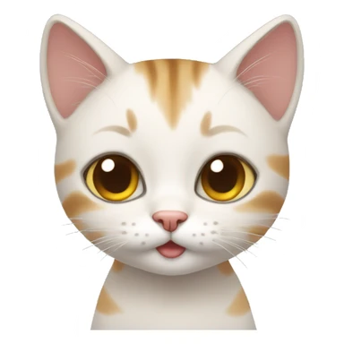 little cat sticker