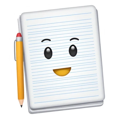 Sınav kağıdı sticker