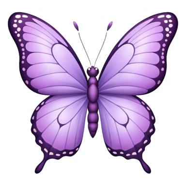 borboleta lilas sticker