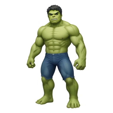 Hulk full body sticker