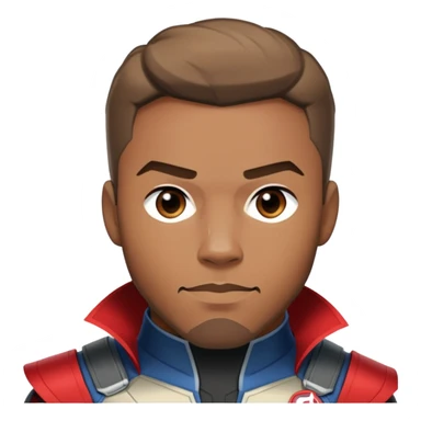 Sam Wilson with side-whiskers from avenger sticker