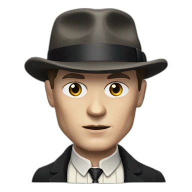 Thomas shelby peaky blinders sticker