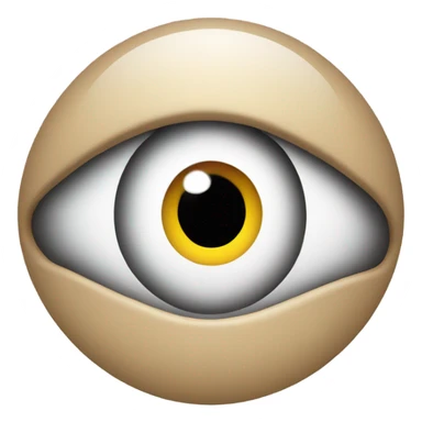 Eye twitching emoji sticker
