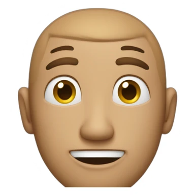 suprised man  sticker