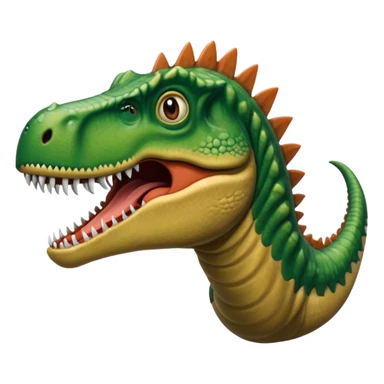 Spinosaurus from Jurassic Park 3 sticker