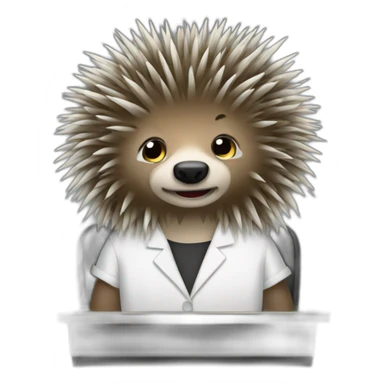 information-desk-porcupine sticker