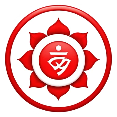 Muladhara Chakra sticker
