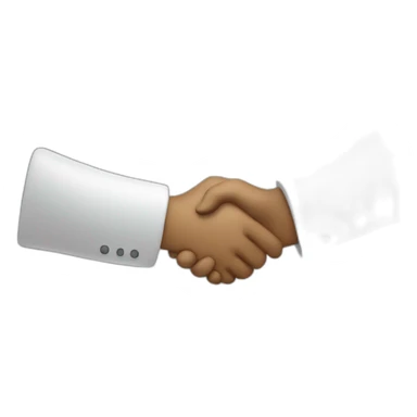 awesome handshake sticker