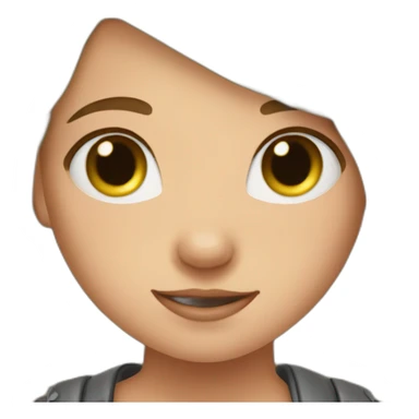 horse on a girl sticker