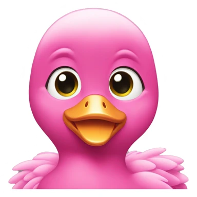 Pink ducklings  sticker