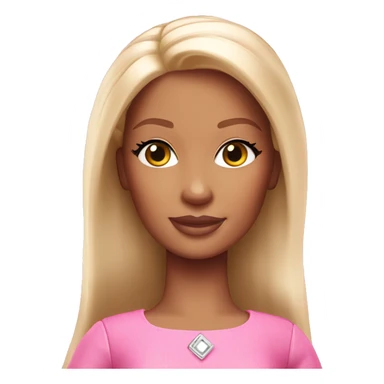 Light pink house Barbie  sticker