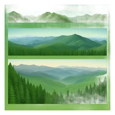 appalachian mountains sticker