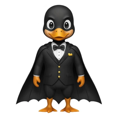 Pato batman sticker