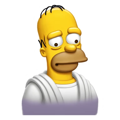 Homero simpson sticker